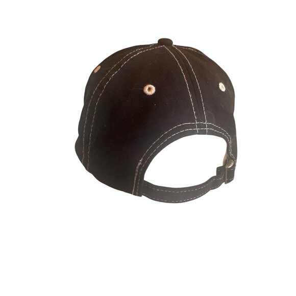 Arapahoe Basin Black Adjustable Baseball Cap With Embroidered Logo & Contrast St - Picture 3 of 6